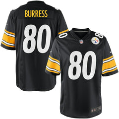 Youth Pittsburgh Steelers Plaxico Burress Team Color Game Jersey - Nike