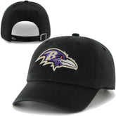 47 Brand Baltimore Ravens Clean Up Adjustable Hat Black - 47 brand