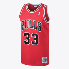 NBA - Chicago Bulls Scottie Pippen 1997 Hardwood Classics Road Swingman Jersey - Red - Mens