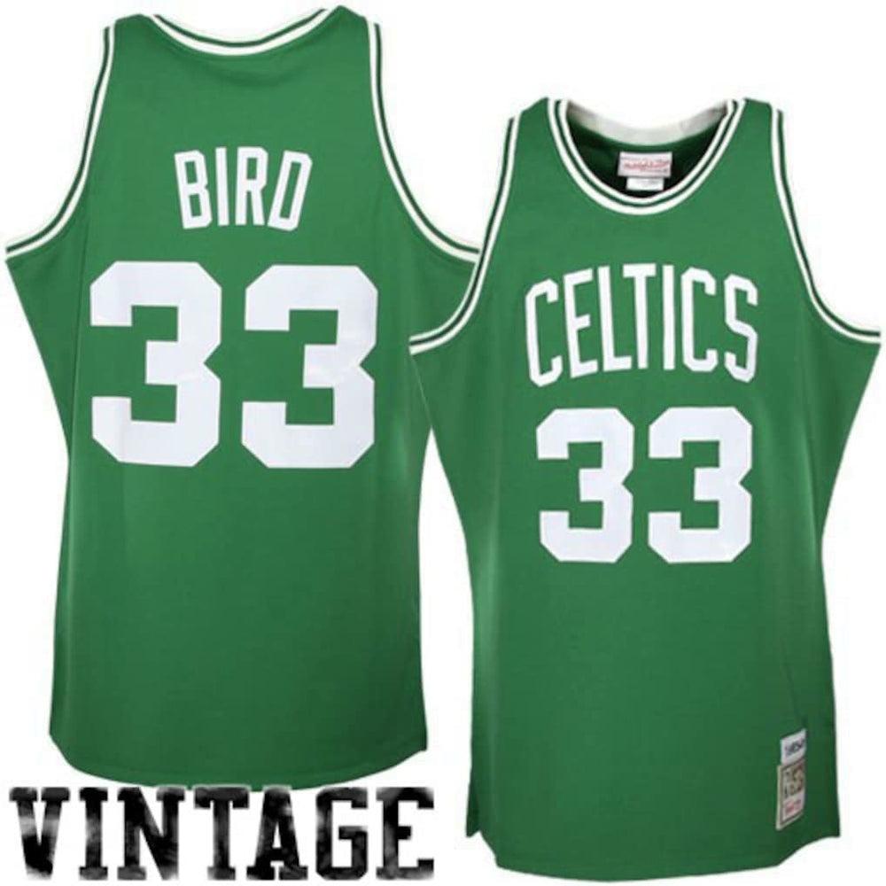 Mitchell & Ness - Larry Bird Boston Celtics 1985/86 Hardwood Classics Authentic Jersey - Kelly Green
