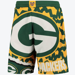 Green Bay Packers Jumbrotron Sublimated Short Mens - Mitchell & Ness
