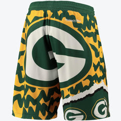 Green Bay Packers Jumbrotron Sublimated Short Mens - Mitchell & Ness