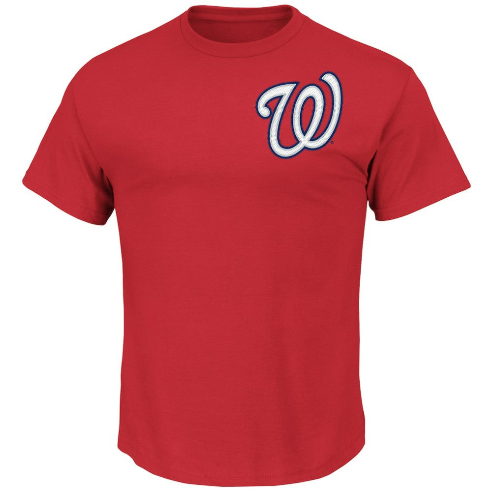 Washington Nationals Majestic New Wordmark T-Shirt Lifestyle