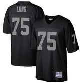 Howie Long Las Vegas Raiders Retired Player Legacy Replica Jersey Black - Mitchell & Ness