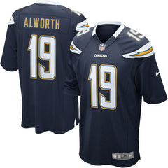 San Diego Chargers Lance Alworth Gridiron Classics Retired Player Game Jersey Navy - Nike