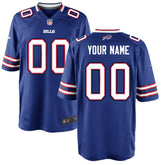 Buffalo Bills Youth Custom Game Jersey Royal - Nike