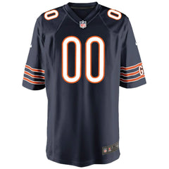 Chicago Bears Youth Custom Game Jersey Navy - Nike