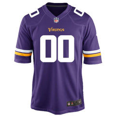 Minnesota Vikings Youth Custom Game Jersey - Nike