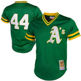 Reggie Jackson Athletics Mitchell & Ness Authentic Batting Practice Jersey Online