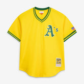 Rickey Henderson Athletics Mitchell & Ness Authentic Batting Practice Jersey On Sale