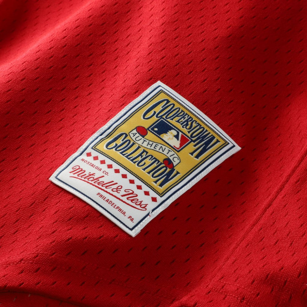 Ozzie Smith St. Louis Cardinals Mitchell & Ness Authentic Batting Practice Jersey - Scarlet | MLB Jerseys