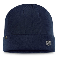 St. Louis Blues - Fanatics Authentic Pro Cuffed Knit Hat – Navy