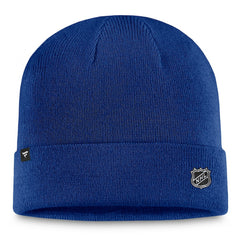 Toronto Maple Leafs - Fanatics Authentic Pro Cuffed Knit Hat – Blue