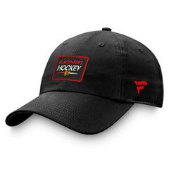 Chicago Blackhawks Fanatics Authentic Pro Prime Adjustable Hat – Black