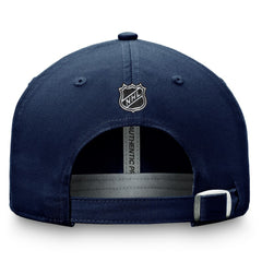 Seattle Kraken Fanatics Authentic Pro Prime Adjustable Hat – Deep Sea Blue