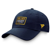 St. Louis Blues - Fanatics Authentic Pro Prime Adjustable Hat – Navy