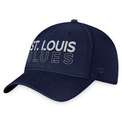 St. Louis Blues - Fanatics Authentic Pro Road Flex Hat – Navy
