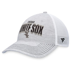 Chicago White Sox Fanatics Logo Trucker Adjustable Hat On Sale