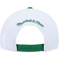 Mitchell & Ness - Boston Celtics Side Core 2.0 Snapback Hat - White/Green