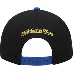 Mitchell & Ness - Golden State Warriors Side Core 2.0 Snapback Hat - Black/Royal