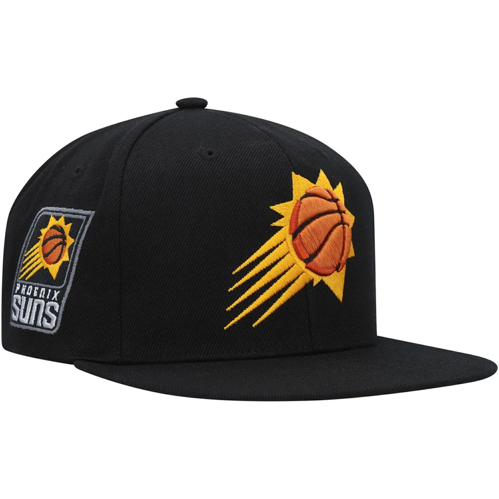 Mitchell & Ness - Phoenix Suns Side Core 2.0 Snapback Hat - Black