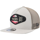 Detroit Tigers New Era Retro Beachin' Patch A-Frame Trucker 9FIFTY Snapback Hat for sale