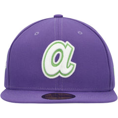 Atlanta Braves New Era Lime Side Patch 59FIFTY Fitted Hat discount