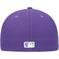 Miami Marlins New Era Lime Side Patch 59FIFTY Fitted Hat for sale