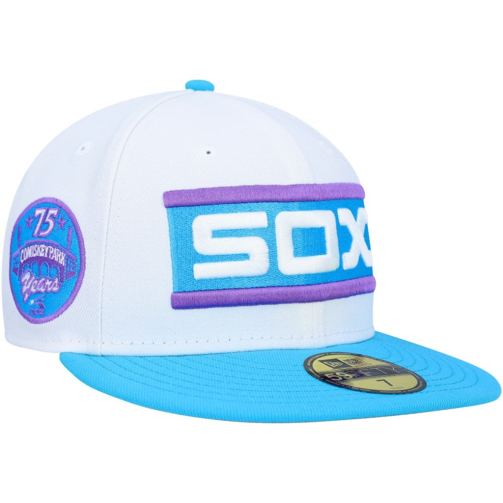 Chicago White Sox New Era Comiskey Park 75th Anniversary Vice 59FIFTY Fitted Hat Online