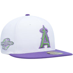 Los Angeles Angels New Era 2002 World Series Side Patch 59FIFTY Fitted Hat Sale