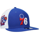 New Era - Philadelphia 76ers Pop Panels 9FIFTY Snapback Hat - Royal