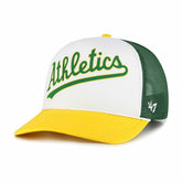 Athletics '47 Foam Front Script Trucker Snapback Hat Clearance