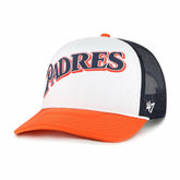 San Diego Padres '47 Foam Front Script Trucker Snapback Hat On Sale