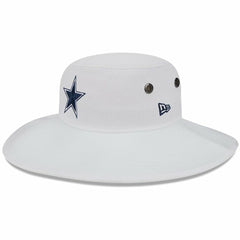 Dallas Cowboys New Era 2023 NFL Training Camp Panama Bucket Hat White - NFL