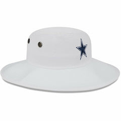 Dallas Cowboys New Era 2023 NFL Training Camp Panama Bucket Hat White - NFL