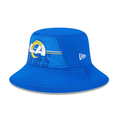 Los Angeles Rams New Era 2023 NFL Training Camp Stretch Bucket Hat Royal - NFL