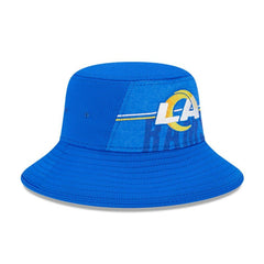 Los Angeles Rams New Era 2023 NFL Training Camp Stretch Bucket Hat Royal - NFL