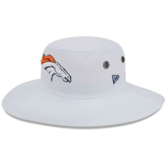 Denver Broncos New Era 2023 NFL Training Camp Panama Bucket Hat White - NFL