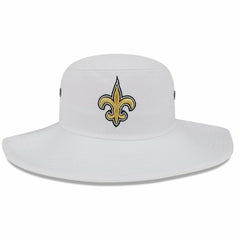 New Orleans Saints New Era 2023 NFL Training Camp Panama Bucket Hat White - NFL