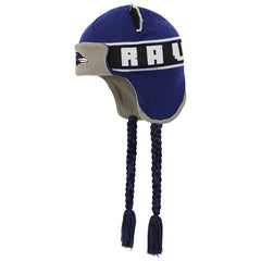 Baltimore Ravens Youth Wordmark Ears Trooper Knit Hat Purple - NFL
