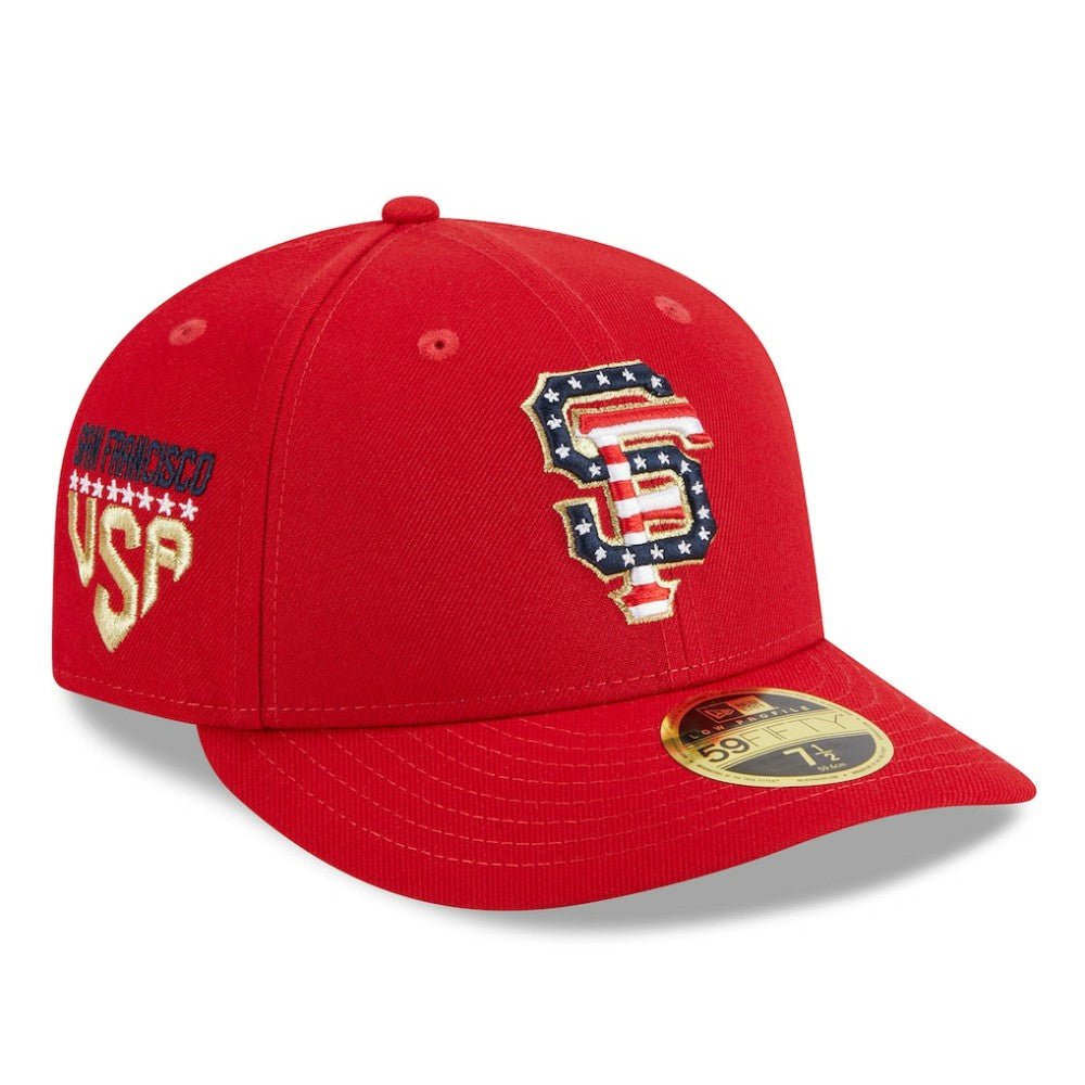 San Francisco Giants New Era 2023 Fourth of July Low Profile 59FIFTY Fitted Hat Clearance