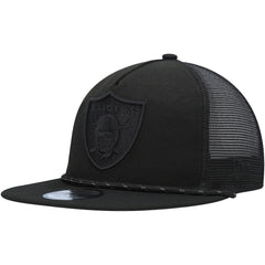 Las Vegas Raiders New Era Illumination Golfer Snapback Trucker Hat Black - NFL