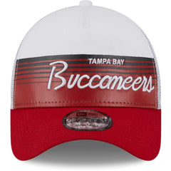 Tampa Bay Buccaneers New Era Horizon A-Frame 9FORTY Snapback Hat Scarlet - NFL