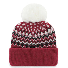 Arizona Cardinals '47 Women's Elsa Cuffed Knit Hat with Pom Cardinal - 47 brand