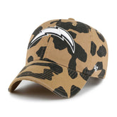 Los Angeles Chargers '47 Women's Rosette Clean Up Adjustable Hat Tan - 47 brand