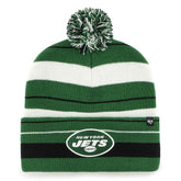New York Jets '47 Powerline Cuffed Knit Hat with Pom Green - 47 brand