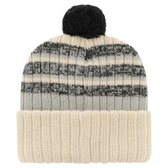 Las Vegas Raiders '47 Tavern Cuffed Knit Hat with Pom Natural - 47 brand