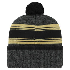 New Orleans Saints '47 Fadeout Cuffed Knit Hat with Pom Black - 47 brand