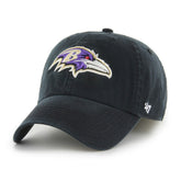 Baltimore Ravens '47 Franchise Logo Fitted Hat Black - 47 brand