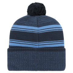 Tennessee Titans '47 Fadeout Cuffed Knit Hat with Pom Navy - 47 brand